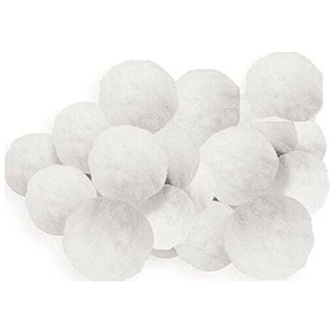 Balles filtrantes pour Piscine 700 g Filtre pour système de Filtre à Sable Remplace 25 kg de Sable filtrant Boules filtrantes Extra durables pour Une Eau Claire (1/5)