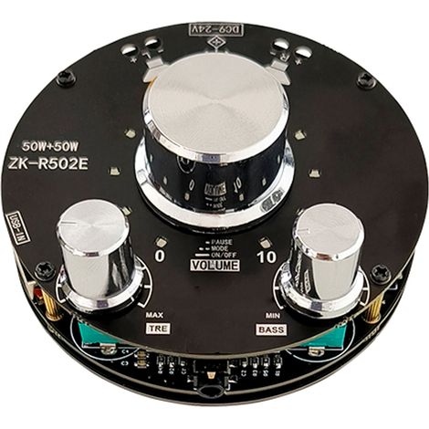 Amplificateur Bluetooth Module Carte Stéréo 2.0/2.1 Canaux Contrôle Aigus Graves Accessoire (1/5)