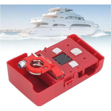 1 pièce Bloc de fusibles pour batterie automobile, connecteur étanche rapide 400 A, bornes M8/M5, 32 V, pour 4x4 et applications marines