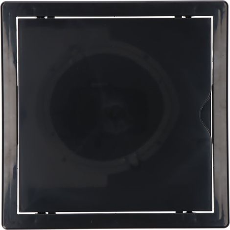 Integrierter quadratischer Blickdeckel ABS 20x20cm, Anthrazitgrau (1/3)
