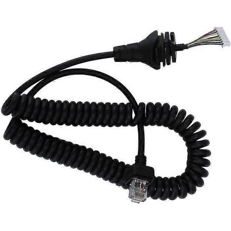 Câble de microphone HM-152 compatible avec Icom HM152 IC F121/S IC F221/S (1/5)