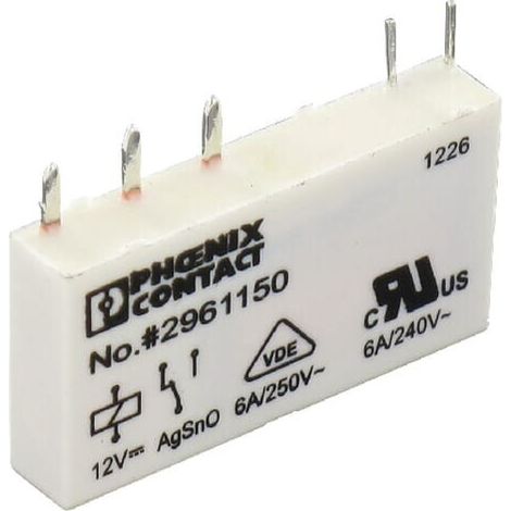 Relè miniatur. innest. 12V PHOENIX CONTACT RELMR12DC21