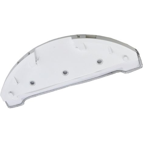DTEKGAZ - Kompatibel mit S9/AIRROBO T10/L6/Q6/DEWE/Neabot N2 Saugrobotern, Besen-/Tuchhalter, weiß.