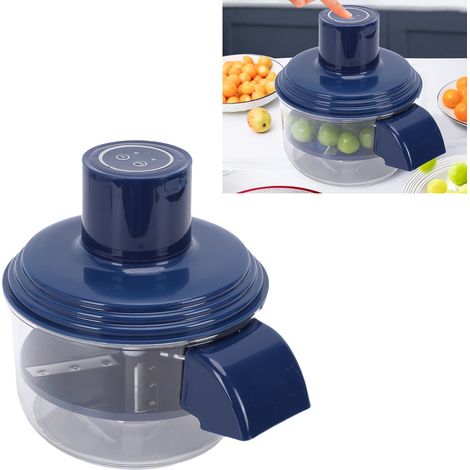 Pelador eléctrico – Pelador automático de frutas, portátil, recargable por USB – para pelar uvas, tomates cherry y ajos. (1/5)