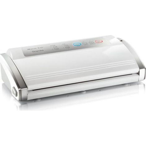 Magic Vac Dinamika Macchina per Sottovuoto 220W Argento Bianco