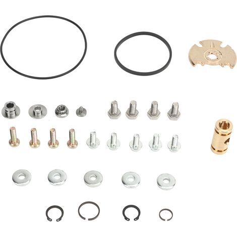 Tbest Kit de Réparation de Turbocompresseur GT18 Résistant au Vieillissement, 30 Pièces, Remplacement pour VNT GT1544 GT2560 GT15 GT17 GT20 GT22 GT25 GT1541 GT1549 GT1752S GT1852. (1/5)