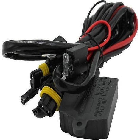 faisceau de relais hid h4 9003 controleur bi xenon hi lo faisceau de cablage de relais hid 12 v 35 w (1/5)