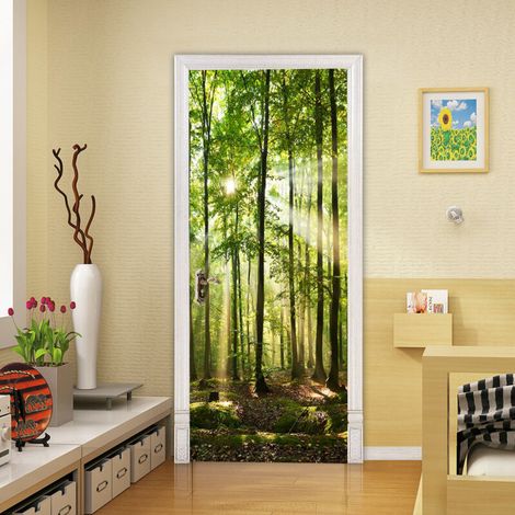 Pegatina decorativa para puerta (Estilo 5) (1/5)