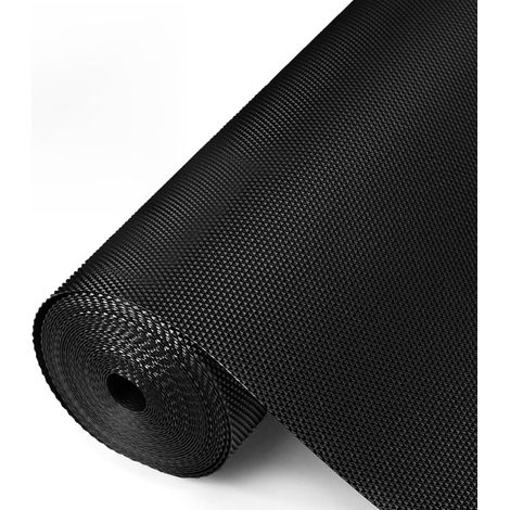 Tapis de tiroir 60 x 600 cm - Matériau EVA imperméable et antidérapant - Tapis de cuisine non adhésif pour étagères, armoires, tiroirs, réfrigérateurs (1/5)