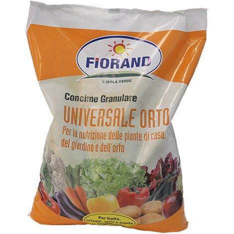 Greenwall 5 kg concime granulare universale 7-7-7 specifico per la nutrizione di tutte le piante casa orto e giardino