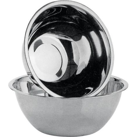 Insalatiera Ciotola da Cucina in Acciaio Inox Fonda 20 cm (1/2)