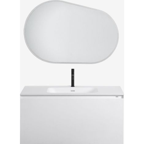 Ensemble de meubles de salle de bain en bois Macrae avec lavabo intégré SKLUM (1/5)