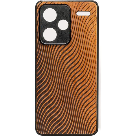 Bewood Holzhülle für Xiaomi Redmi Note 13 Pro Plus 5G MERBAU WAVES (1/2)