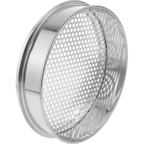 Peneira De Aço Inoxidável Para Jardinagem, Ferramenta Leve E Portátil Para Filtrar Solo E Composto. (1/5)