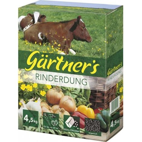 Cattle dung granulated 4.5 kg (1/2)