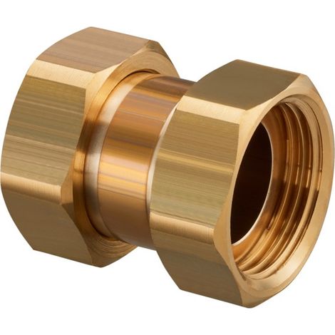 Oventrop – Raccord double 1 écrou G 1Z ÜM – Filetage entrée 30mm – Fixation vissage double – Pour chantiers humides