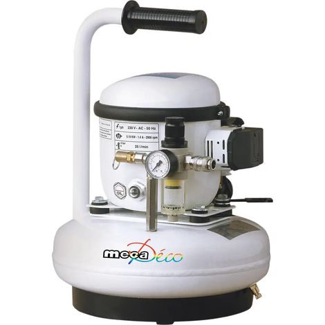 Mécafer - Compresseur silencieux 6 litres
