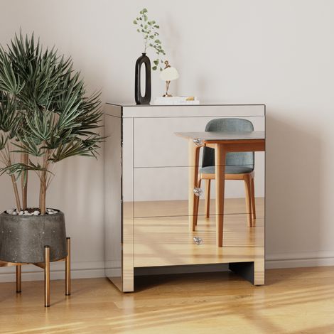 Hollywood Mirror 3 Drawer chest