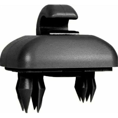 Lot de 1 clip de pare-soleil automatique Clip de pare-soleil, crochet de support de crochet de pare-soleil automatique pour Audi A1 A3 A4 A5 Q3 Q5 (8E0 857 562) A7 B6 B7 B8 S4 S5 (1/5)