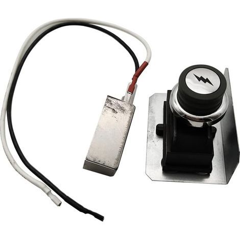 Allumeur piézoélectrique de remplacement pour barbecue à gaz avec bouton de commande latéral pour Weber Spirit E-310E-320, 91360 (1/5)