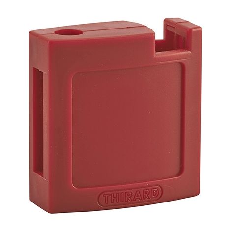 Coprilucchetto guscio in Abs rosso - THIRARD