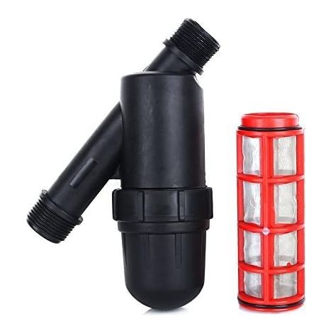 3/4" stainless steel strainer filter - for drip irrigation systems, air conditioners and garden/agricultural water pumps--DTEKGAZ