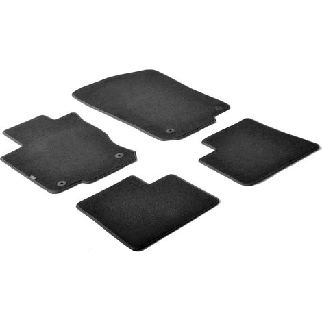 Set tappeti su misura in moquette - compatibile per  Renault Captur (05/1311/19) -  Renault Clio IV 5p (10/1207/19) -  Renault Clio IV Generation (08/1903/20) -  Renault Clio IV Sporter (04/1303/20)