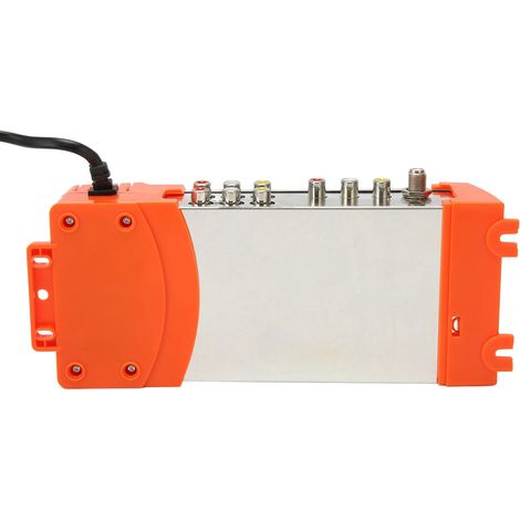 Modulateur TV Professionnel VHF/UHF PAL/NTSC pour Antenne Domestique, 100‑240V AC, Prise Européenne (1/5)