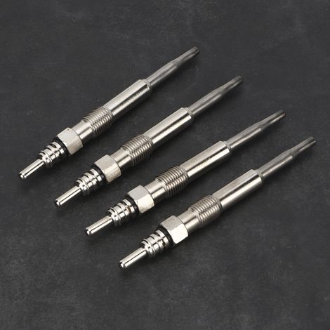 Lot de 4 bougies de préchauffage diesel 1ZGP607 compatibles avec SKODA OCTAVIA 1.9 (à partir de mai 2004).