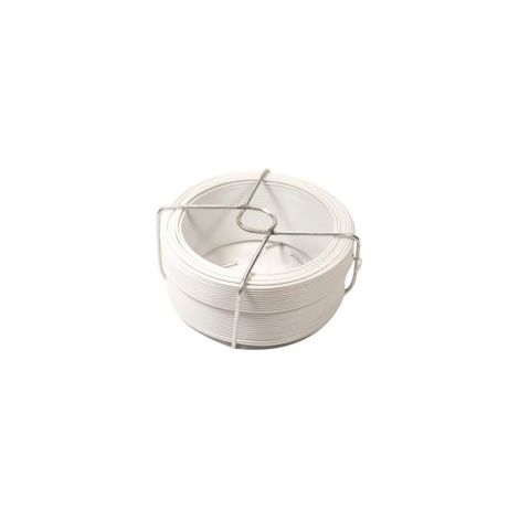 Cloture & Jardin – Fil d'attache galvanisé 50m – Diamètre 1,15mm – Pour grillage d'épaisseur moyenne – Bobinot avec dévidoir