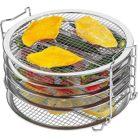 Support pour déshydrateur, compatible avec les accessoires Ninja Foodi, autocuiseur et friteuse à air chaud - Acier inoxydable (1/5)