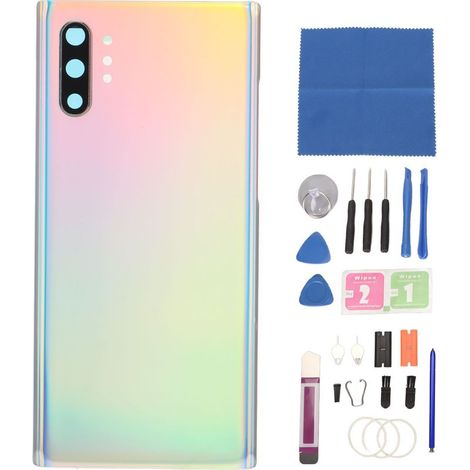Farbenfrohe Ersatzglas-Handyhülle mit Reparaturwerkzeugset und Stiftspitzen für Galaxy Note 10+ (1/5)