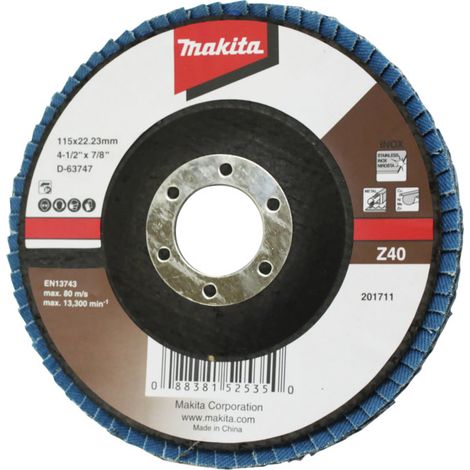 Makita Disque à lamelles 180 mm Z80 - D-63840 (1/2)