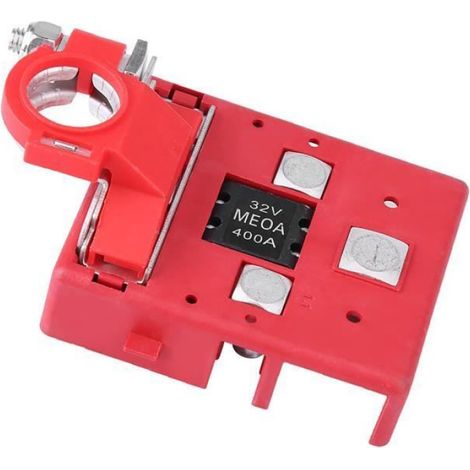 Borne De Distribution De Batterie - 32 V 400 A - Pour Voiture Et Moto - 3 Prises Fusibles - M8 + 2x M5 - 10 2 X 6 6 X 4 Cm (1/3)