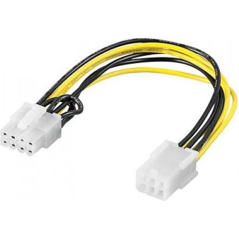 Goobay 93635 cable de alimentación interna 0,2 m (1/4)