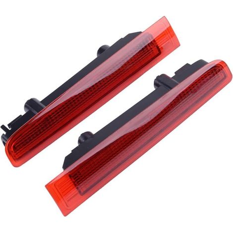 Lntyq Troisième Feu Stop Arrière Haut Niveau pour Transporter T5 T6 Caravelle Multivan MK V 2003-2015 7E0945097E 7E0945097F (Rouge)