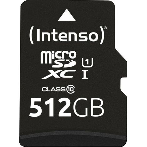 INTENSO Carte MicroSD Performance Line, 3424493, 512 Go (1/3)