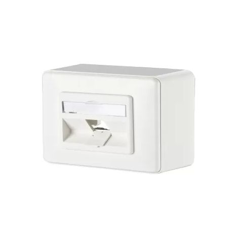 METZ BTR NETCOM 1309140002-E STECKDOSE WEIß - STECKDOSEN (WEIß, 85 MM, 85 MM, 35 MM)