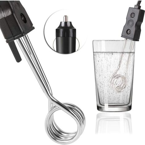Thermoplongeur 200 W 24V Chauffe-Eau d'Immersion de Voiture Camping de Voyage Pique Nique Chaufferettes (1/5)