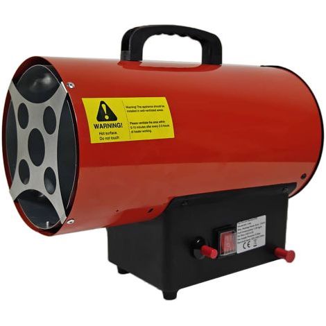 Kasart Generatore di aria calda Serie UNK-G 15 potenza termica 15 KW port. aria 320 m3/h per riscaldare ambienti di ampie superfici e asciugare intonaci e pitture