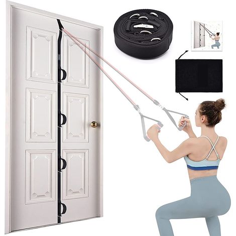 Ancrage de porte pour élastique portable