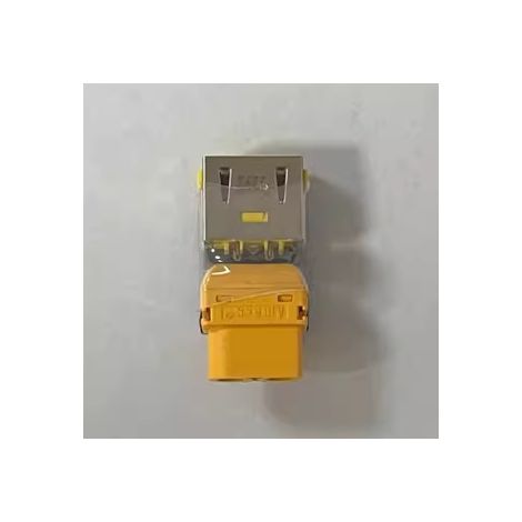 Adaptateur de prise carrée vers XT60 pour alimentation d'ordinateur portable et chargeur d'avion miniature (1/2)