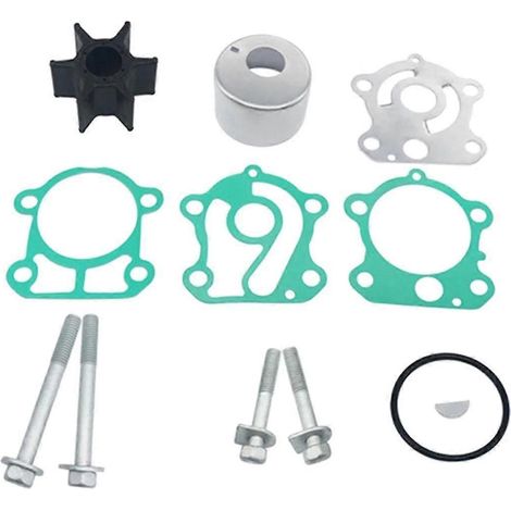 Kit de turbine de pompe à eau 67F-W0078 pour moteur hors-bord 4 temps 75 80 90 100 67F-W0078-00 18-3451 18-3409 (1/5)