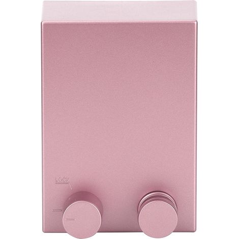 Corde à linge rétractable en acier inoxydable pour intérieur et extérieur, idéale pour sécher le linge à la maison (réf. 9021P, rose) (1/5)