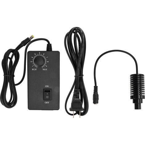 Microscope à lumière coaxiale réglable, résistant à l'usure et dissipant la chaleur, lampe LED spot AC100V‑240V, prise US, blanc, diamètre 13mm (1/5)