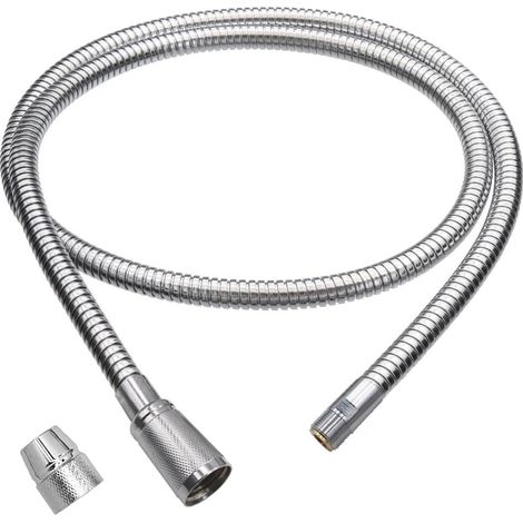 46 092 000 Tuyau de rechange compatible avec Grohe Starlight, finition chromée (1/5)