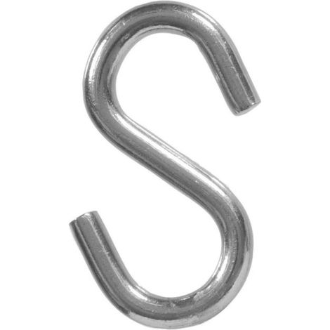 FPLUS gancho forma s 30 mm.cincado , Gancho forma S galvanizado

Se utilizan normalmente para colgar objetos en expositores y barras.

El precio corresponde a la unidad y la medida