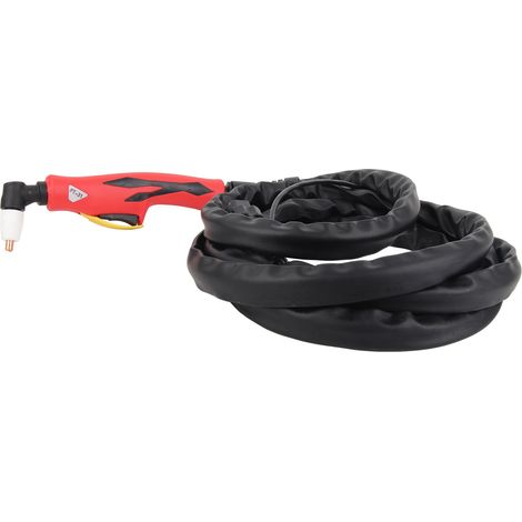 Torche de coupe plasma PT-31, gaine de protection, pistolet 4 mètres, accessoire de soudage, manchon isolant, équipement professionnel. (1/5)