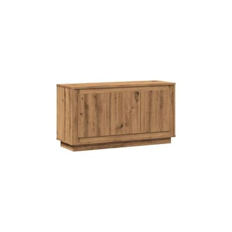 Buffet chêne artisanal 102x35x55 bois d'ingénierie (1/5)