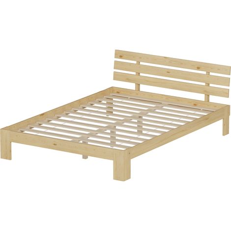 Cama de madera con cabecero 140x200cm FINN